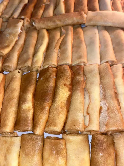 Sweet Cottage Cheese Crepe Filling (Vanilla Dessert Recipe)