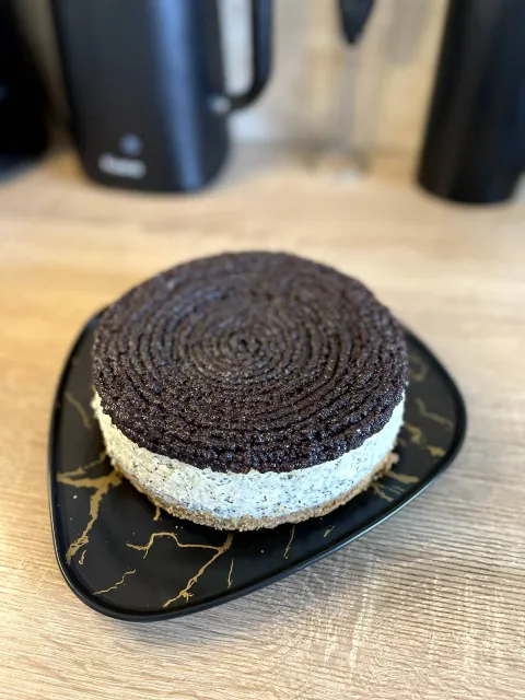 Delicate Poppy Seed Cheesecake in the Oven (Bakery Style)